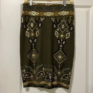 Med LuLaRoe Metallic Cassie Skirt